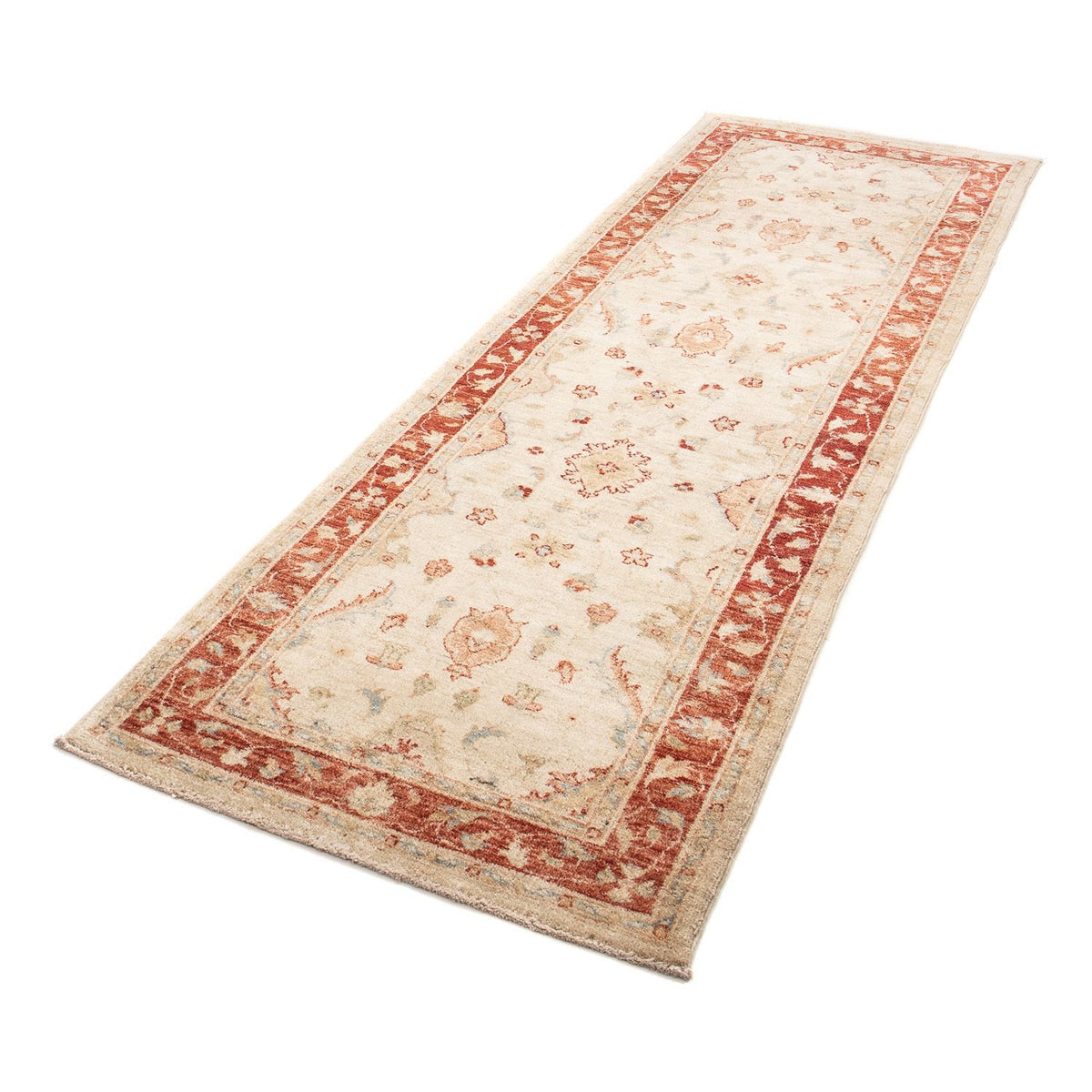 Alfombra de pasillo Alfombra Ziegler - 246 x 77 cm - beige
