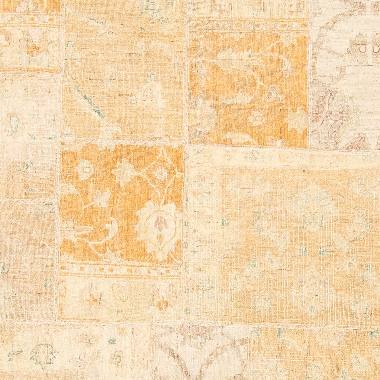 Alfombra de patchwork - 281 x 208 cm - multicolor