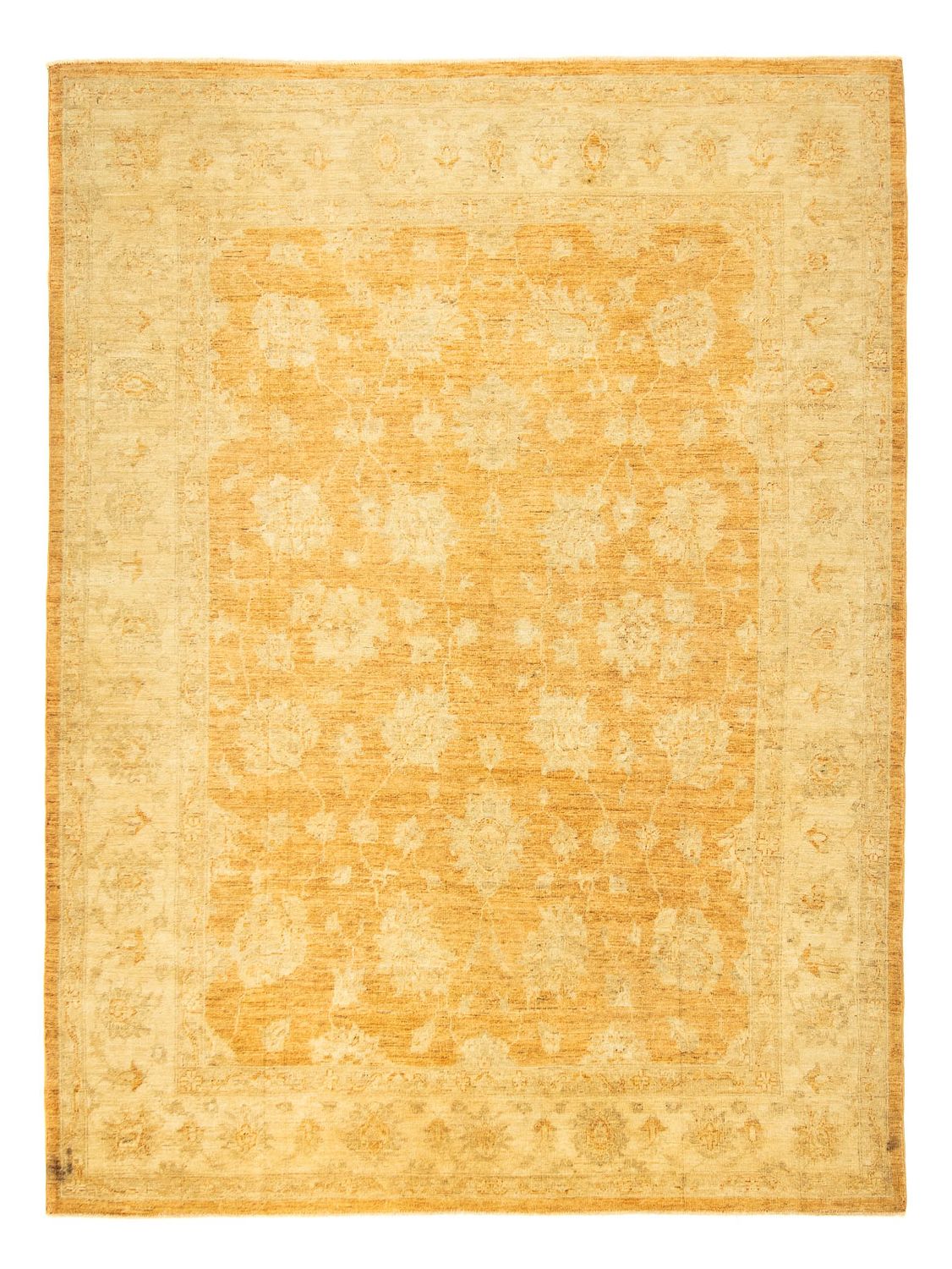 Alfombra Ziegler - 251 x 190 cm - amarillo mostaza