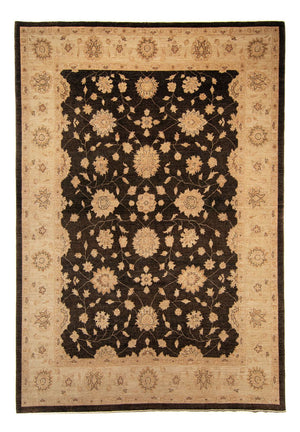 Alfombra Ziegler - 349 x 248 cm - azul oscuro