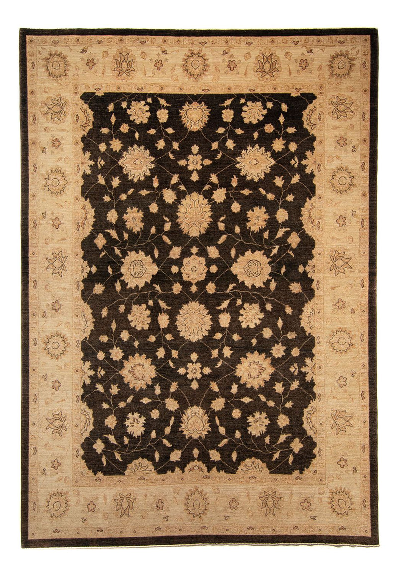 Alfombra Ziegler - 349 x 248 cm - azul oscuro