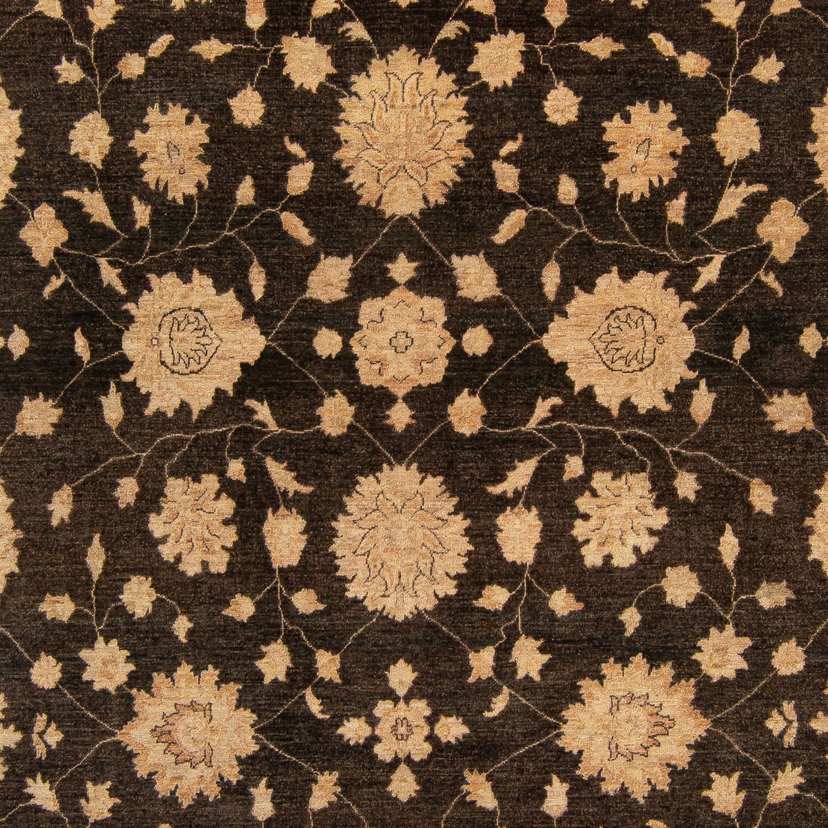 Alfombra Ziegler - 349 x 248 cm - azul oscuro