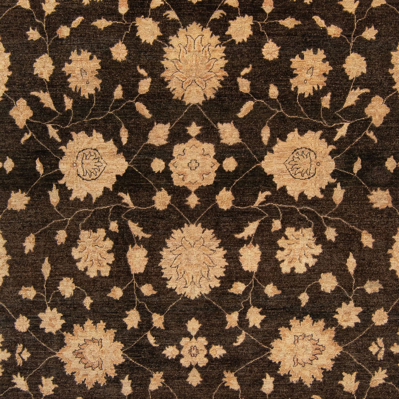 Alfombra Ziegler - 349 x 248 cm - azul oscuro