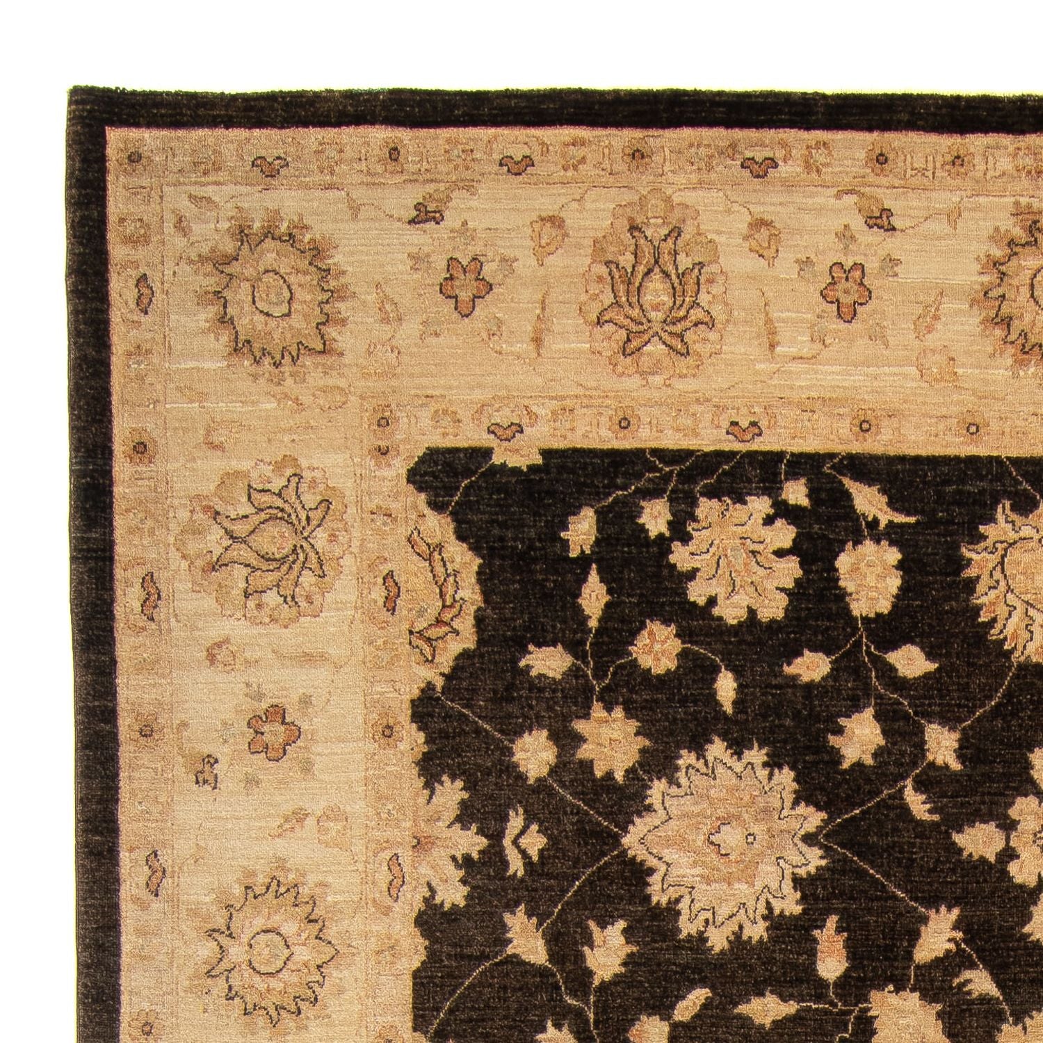 Alfombra Ziegler - 349 x 248 cm - azul oscuro