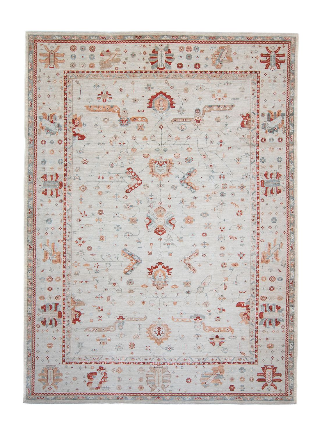 Alfombra Ziegler - Usak - 342 x 252 cm - beige