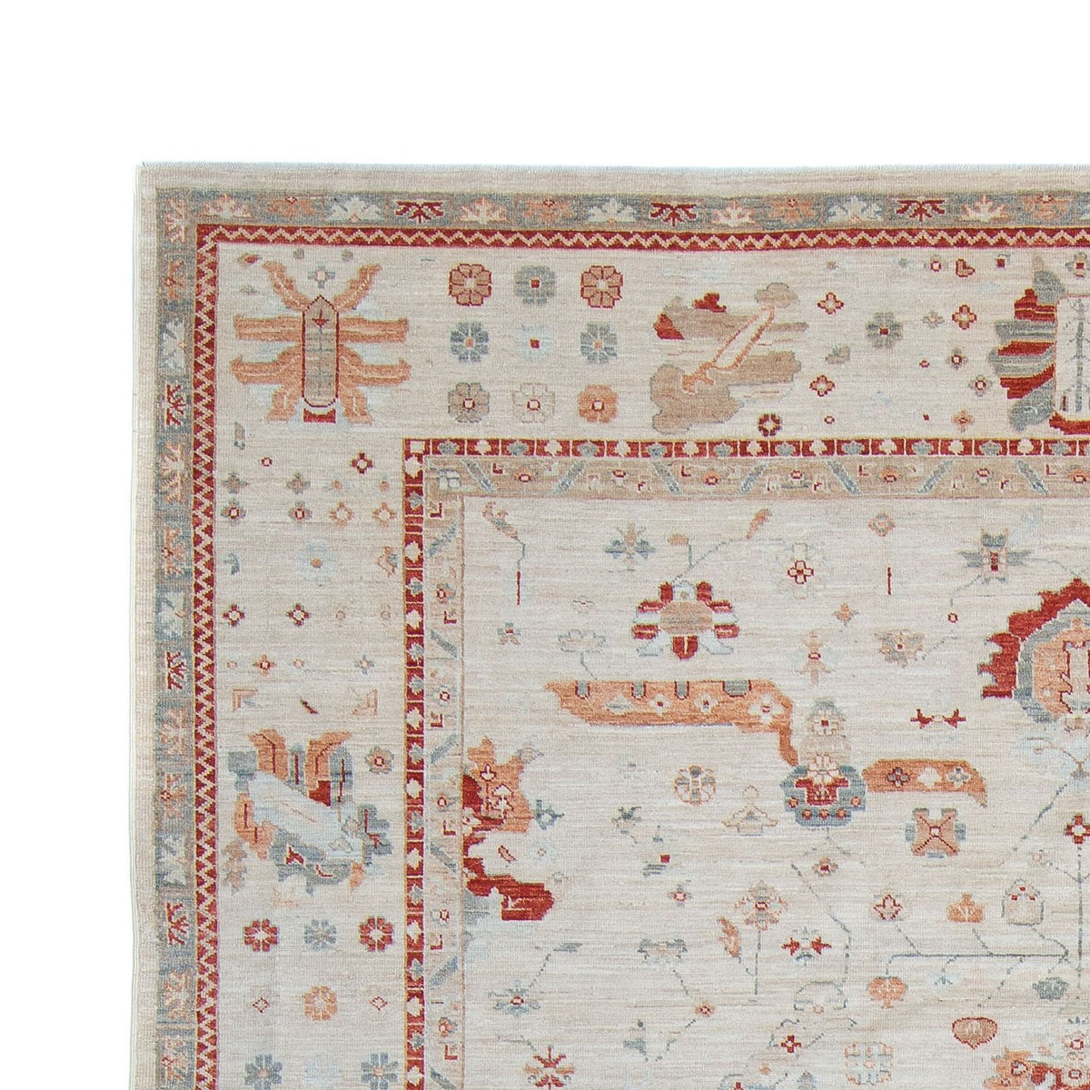 Alfombra Ziegler - Usak - 342 x 252 cm - beige