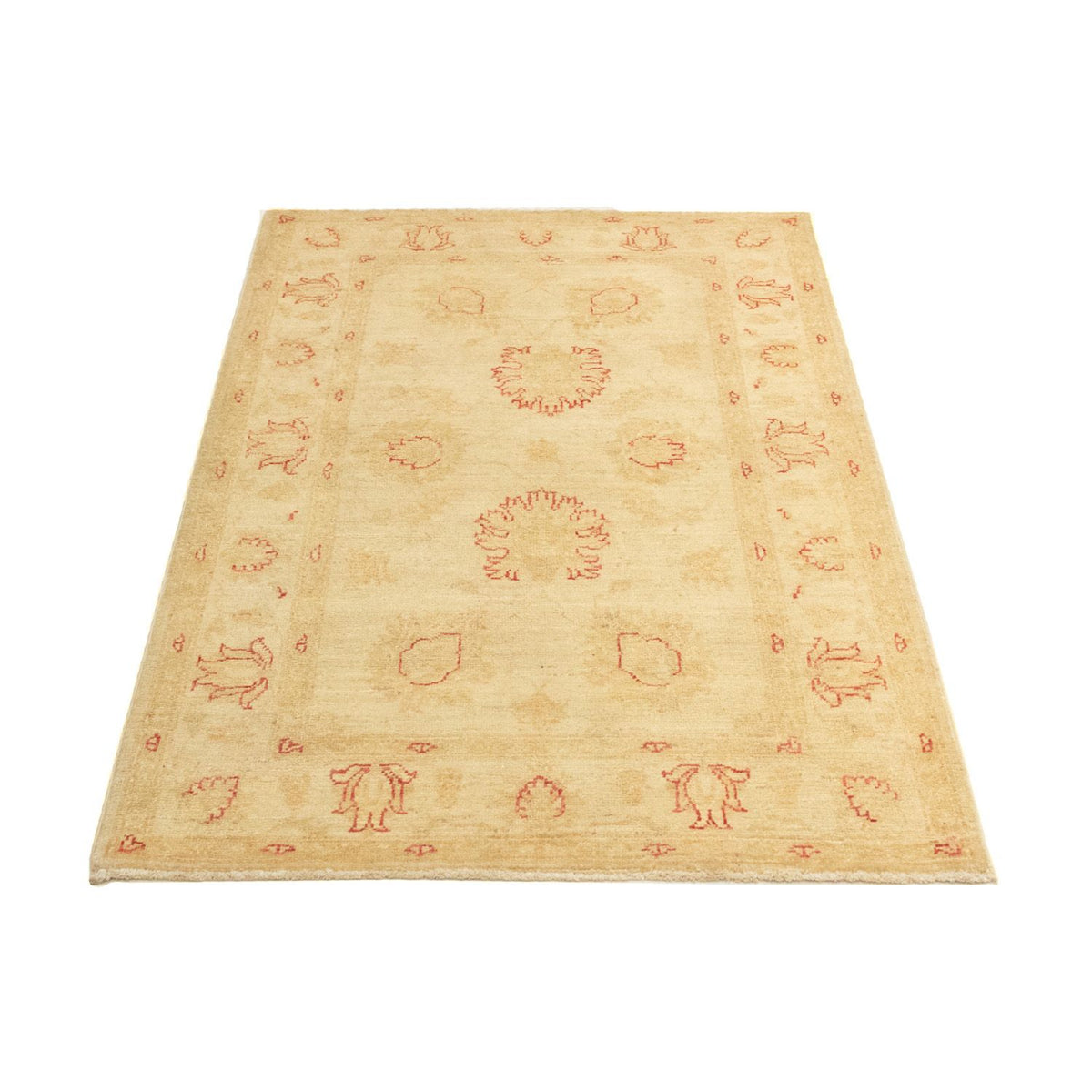 Alfombra Ziegler - 126 x 85 cm - beige
