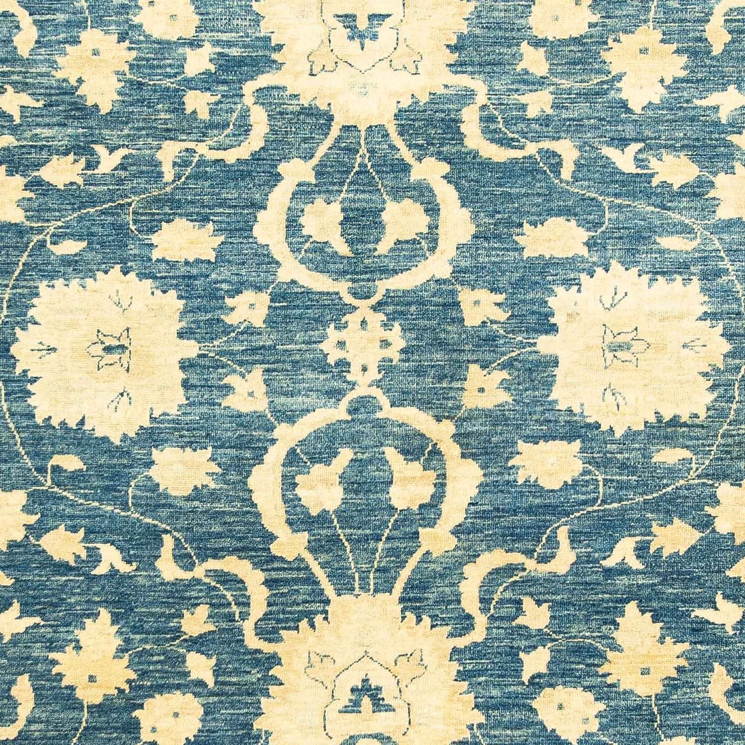 Alfombra Ziegler - 245 x 197 cm - azul oscuro