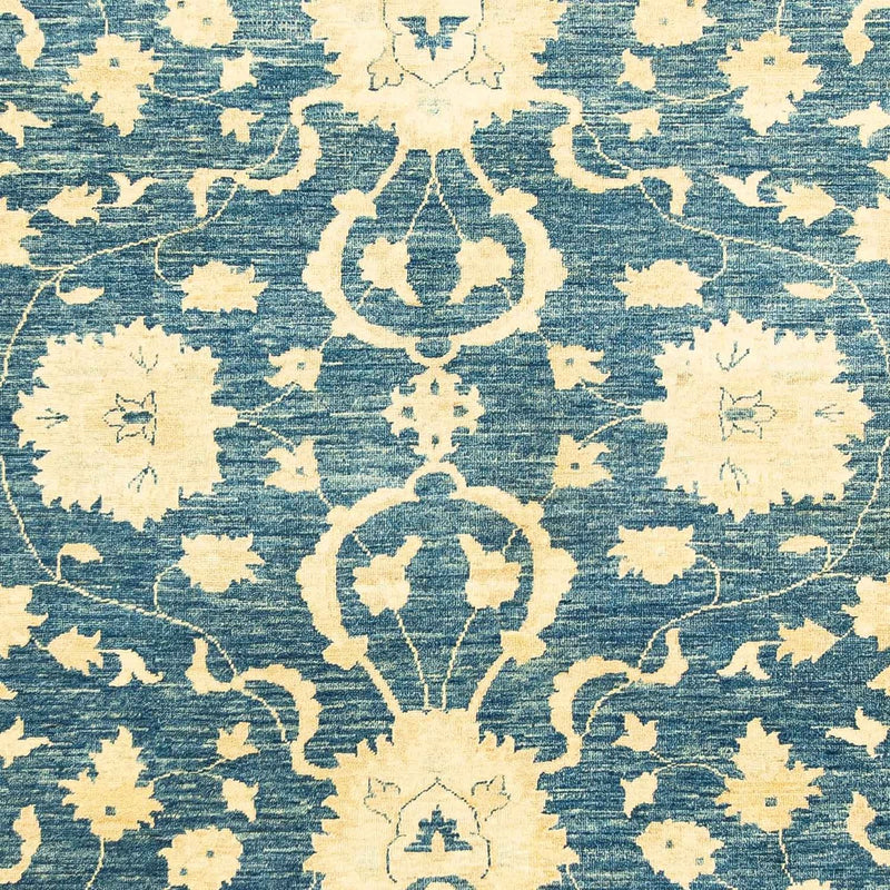 Alfombra Ziegler - 245 x 197 cm - azul oscuro