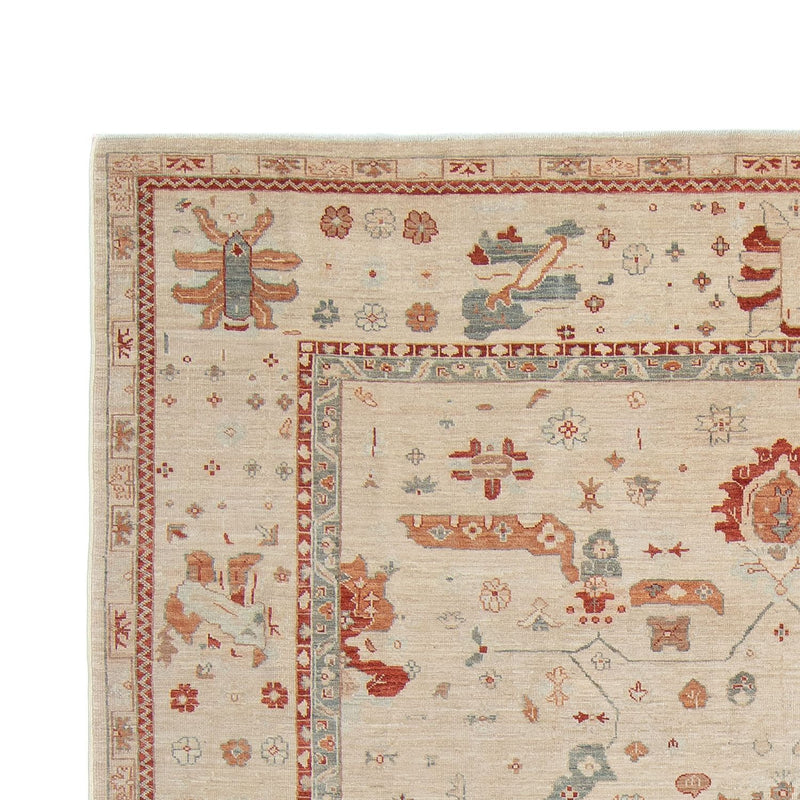 Alfombra Ziegler - Usak - 342 x 245 cm - beige