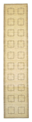 Alfombra de pasillo Alfombra Gabbeh - Persa - 345 x 75 cm - beige