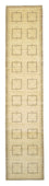 Alfombra de pasillo Alfombra Gabbeh - Persa - 345 x 75 cm - beige