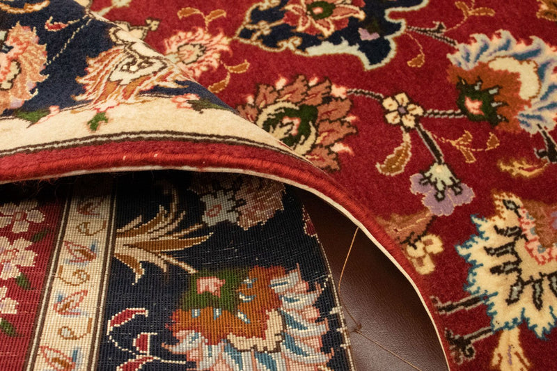 Alfombra Persa - Tabriz - Real - 207 x 148 cm - rojo
