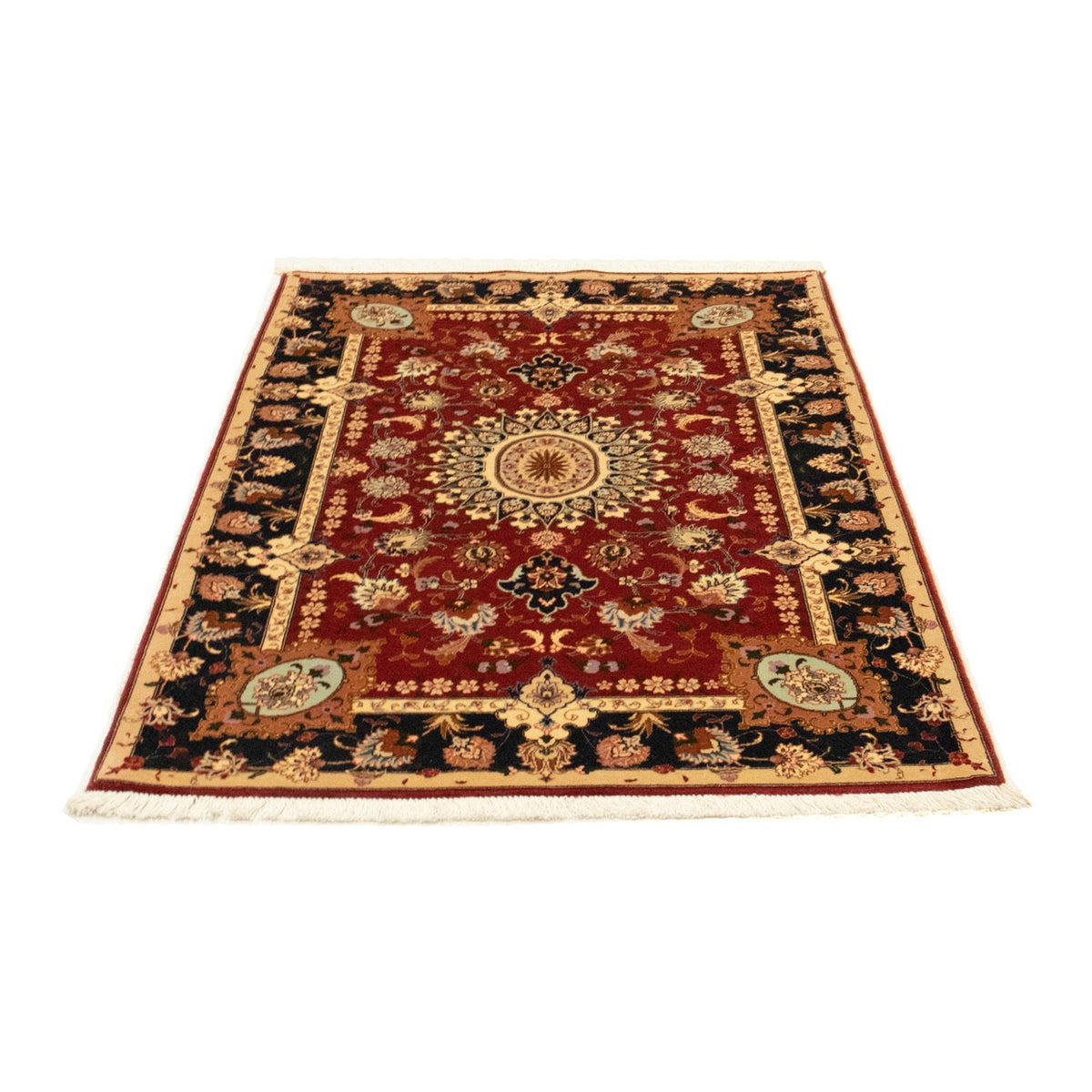 Alfombra Persa - Tabriz - Real - 207 x 148 cm - rojo