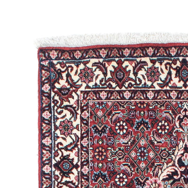 Alfombra de pasillo Alfombra persa - Bidjar - 211 x 72 cm - rojo claro