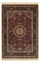 Alfombra de seda - Seda china - 183 x 122 cm - rojo oscuro