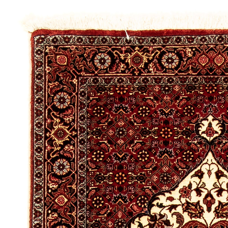 Alfombra de pasillo Alfombra persa - Bidjar - 290 x 82 cm - rojo oscuro