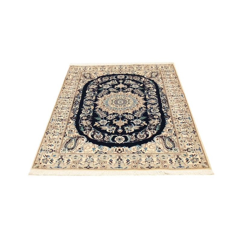 Alfombra Persa - Nain - Prima - 148 x 100 cm - azul oscuro