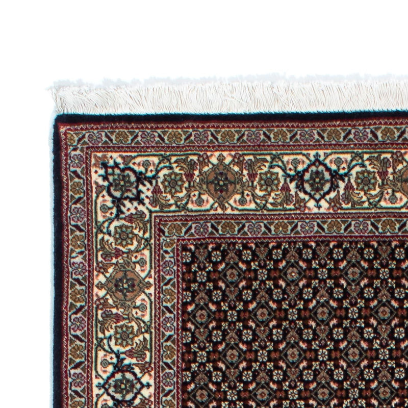 Alfombra de pasillo Alfombra persa - Tabriz - 209 x 85 cm - azul oscuro