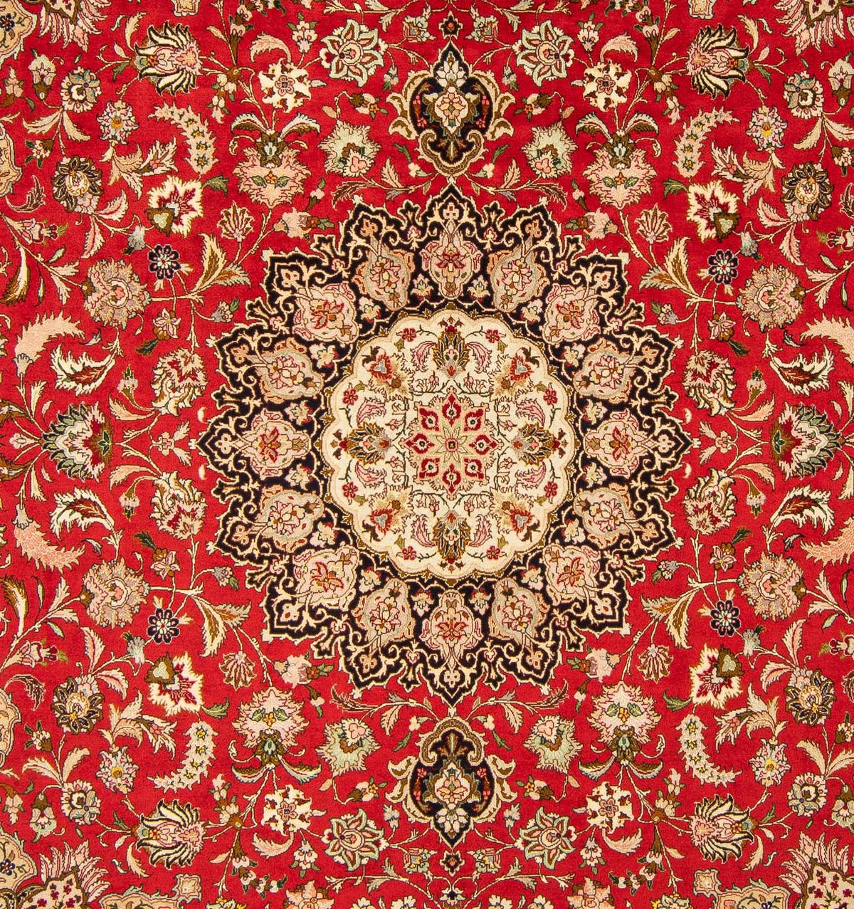 Alfombra Persa - Tabriz - Real - 268 x 204 cm - rojo