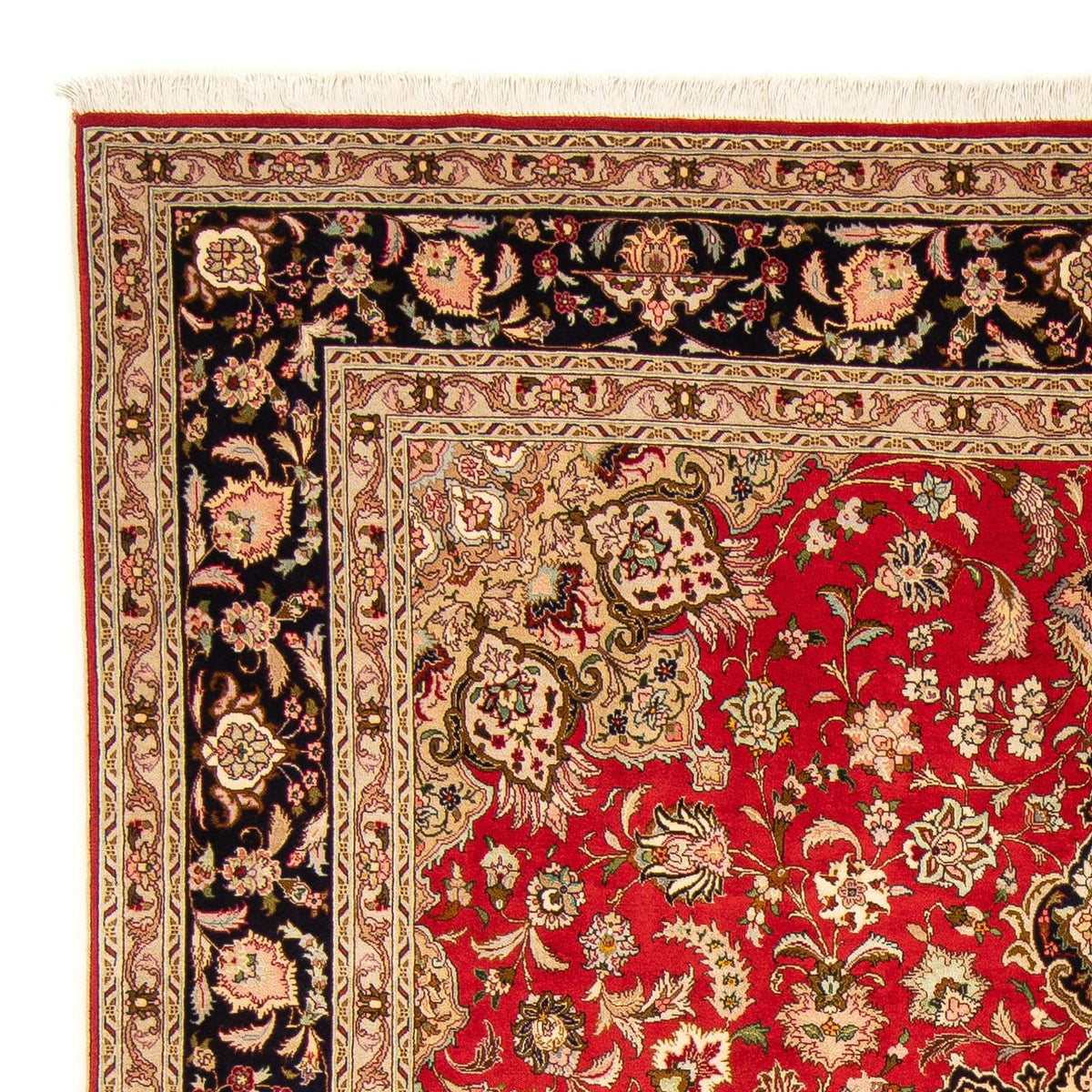 Alfombra Persa - Tabriz - Real - 268 x 204 cm - rojo
