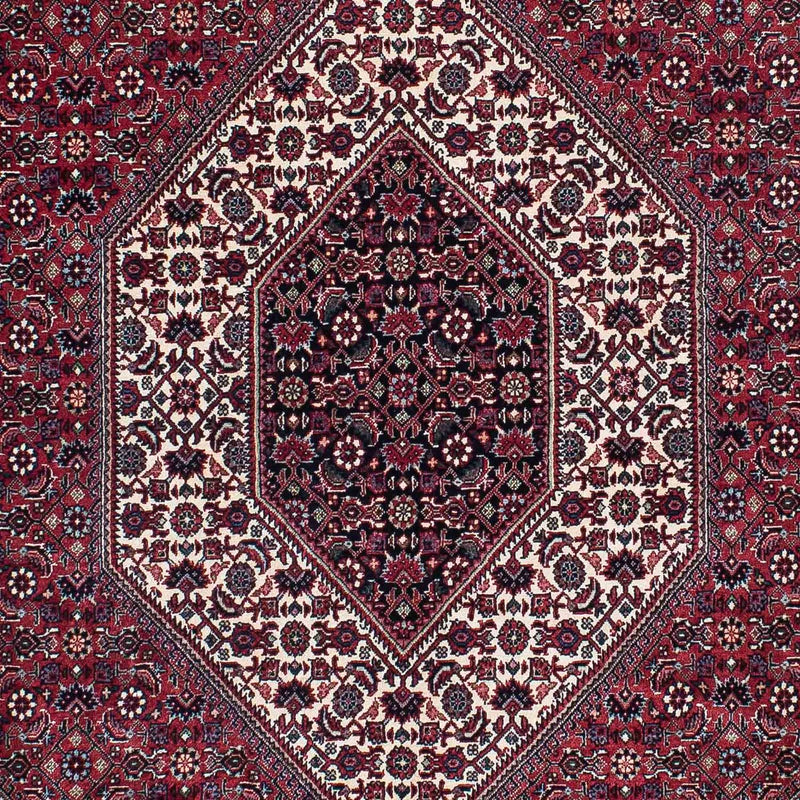 Alfombra persa - Bidjar - 208 x 134 cm - rojo