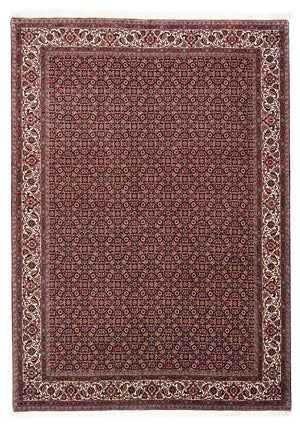 Alfombra persa - Bidjar - 245 x 176 cm - rojo claro