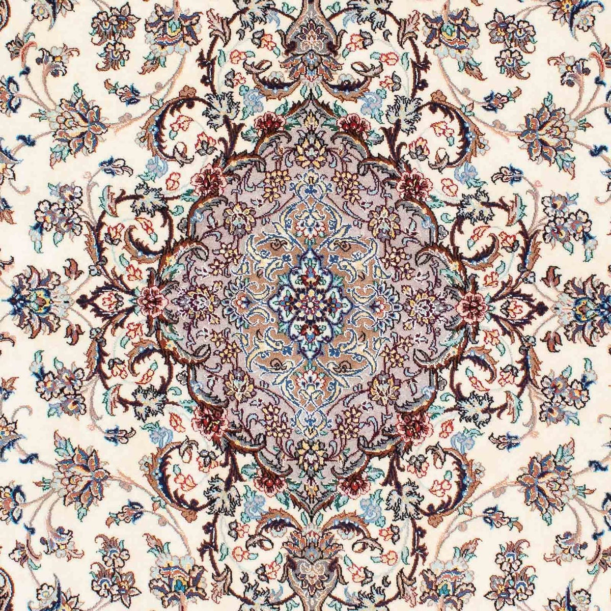 Alfombra Persa - Isfahan - Prima - 201 x 130 cm - beige