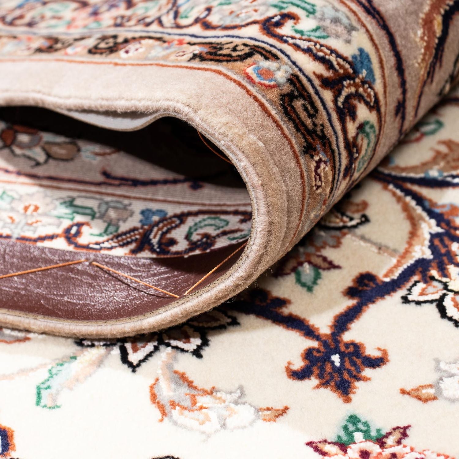 Alfombra Persa - Isfahan - Prima - 201 x 130 cm - beige