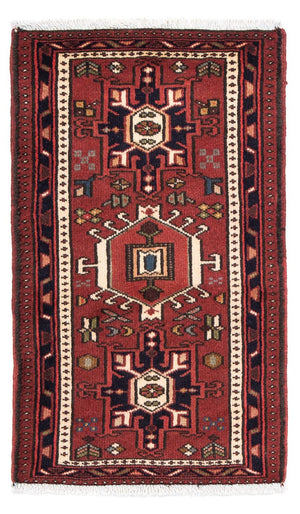 Alfombra persa - Nómada - 103 x 65 cm - marrón