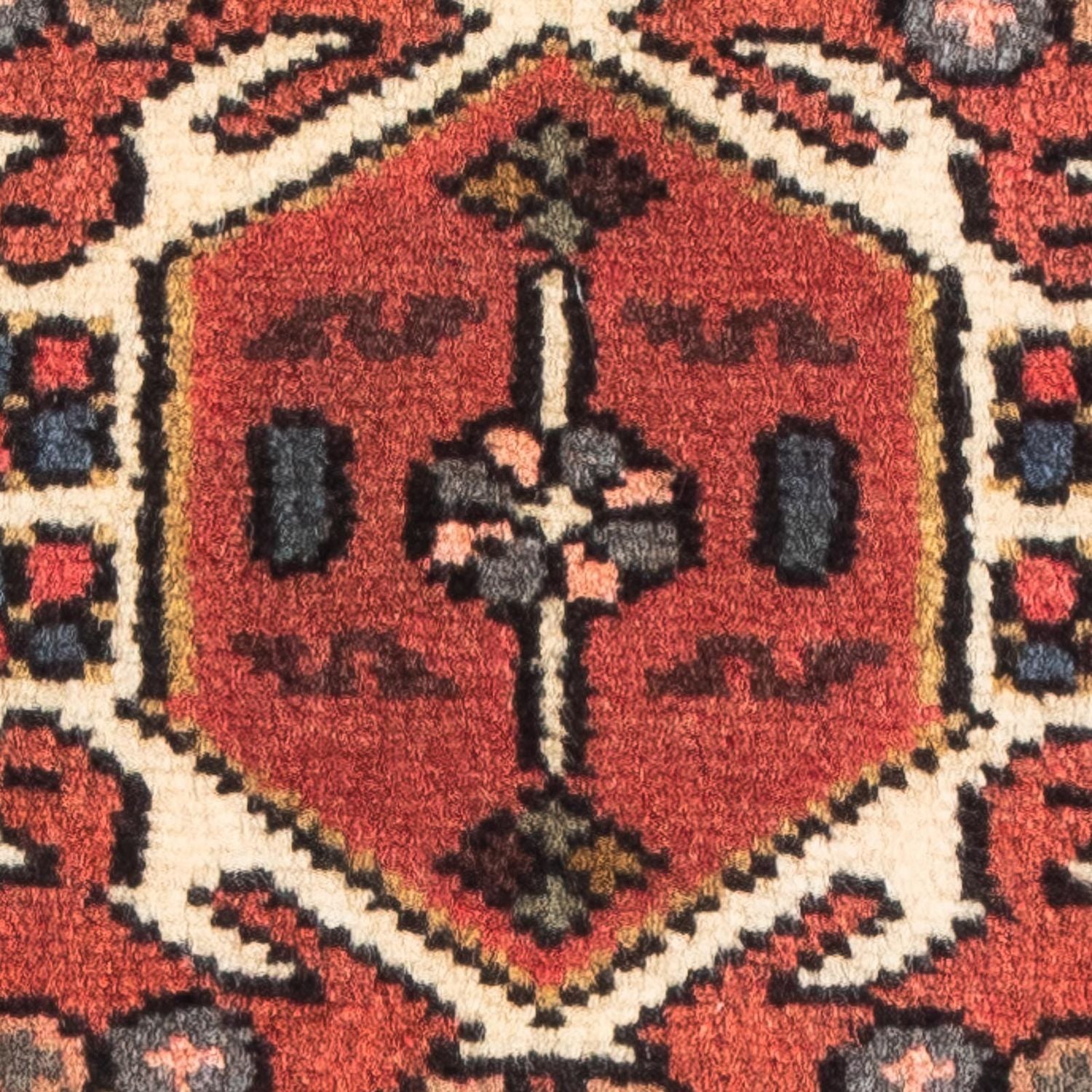 Alfombra persa - Nómada - 108 x 55 cm - marrón