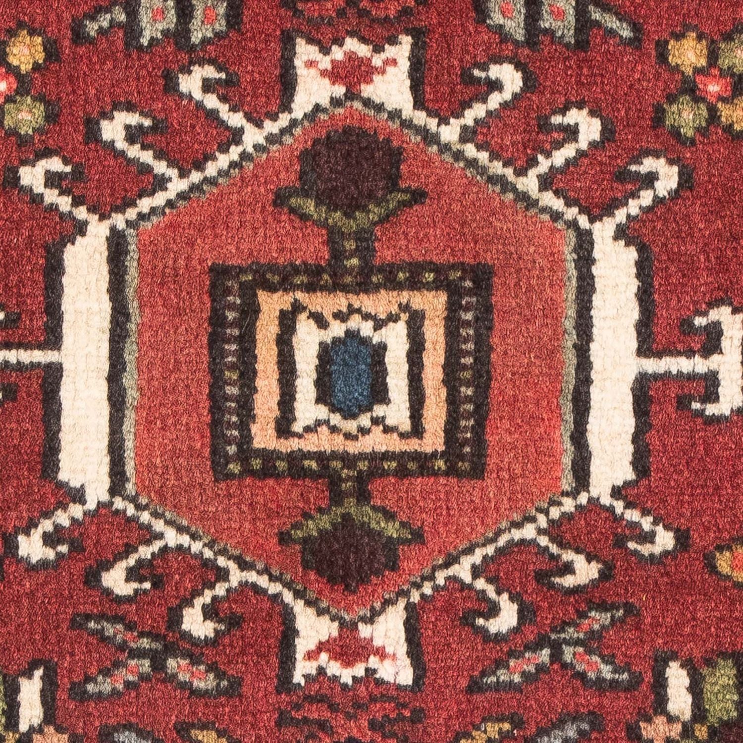 Alfombra persa - Nómada - 104 x 60 cm - marrón