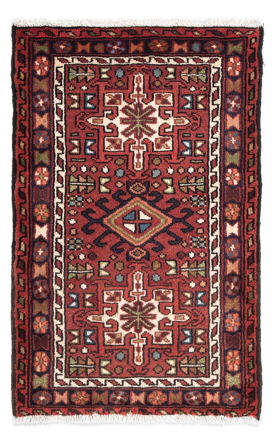 Alfombra persa - Nómada - 105 x 70 cm - marrón