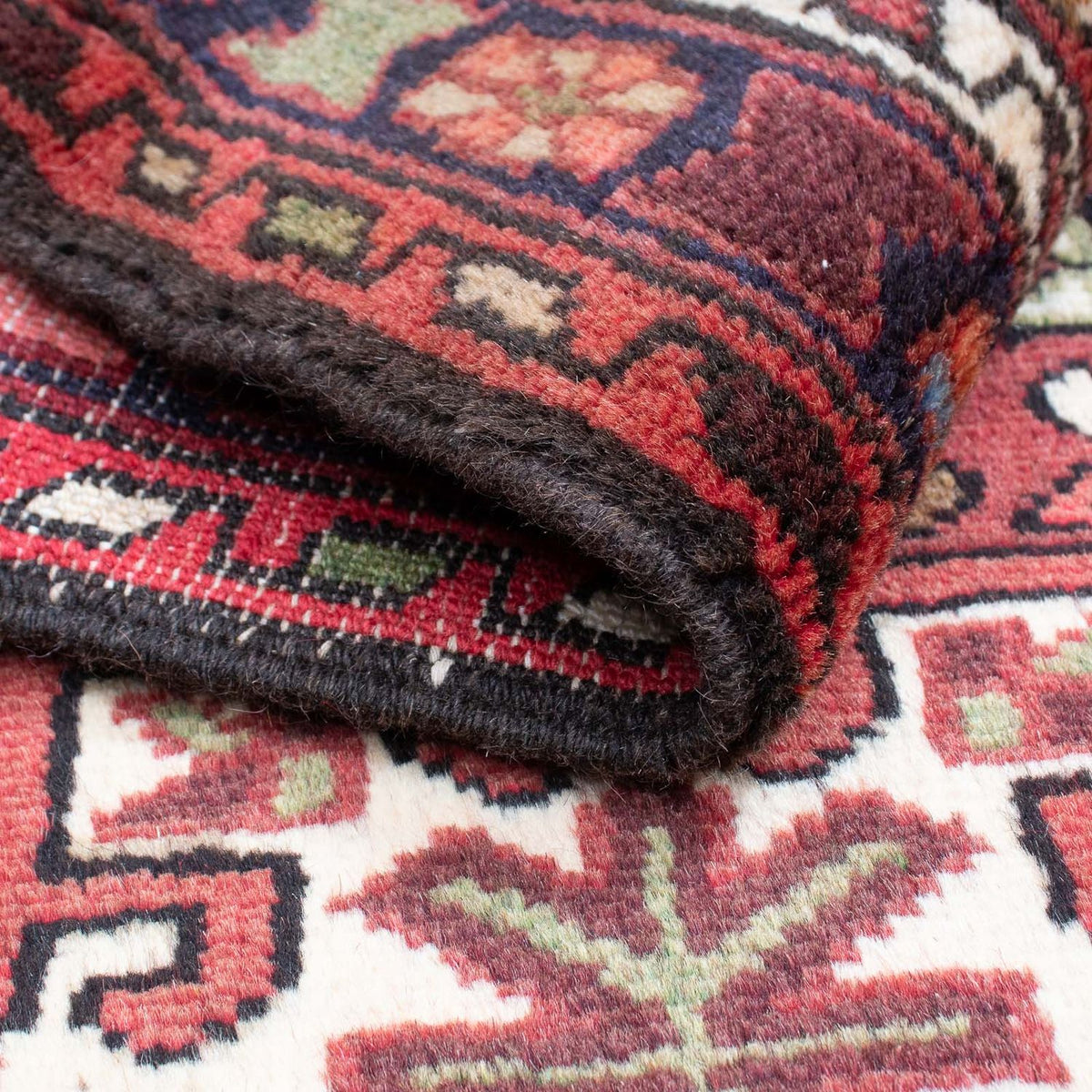 Alfombra persa - Nómada - 105 x 70 cm - marrón