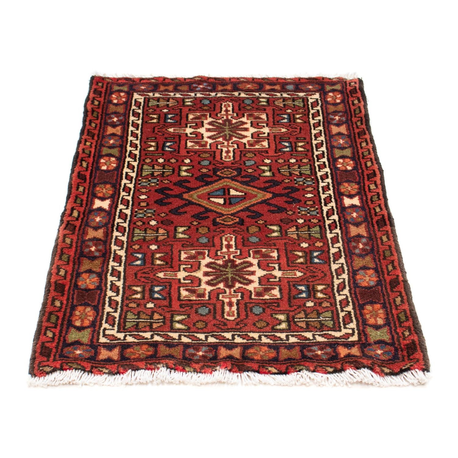 Alfombra persa - Nómada - 105 x 70 cm - marrón