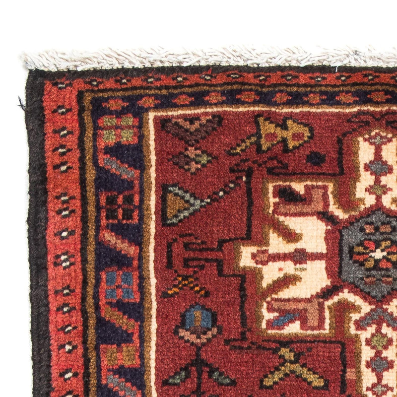 Alfombra persa - Nómada - 96 x 60 cm - marrón
