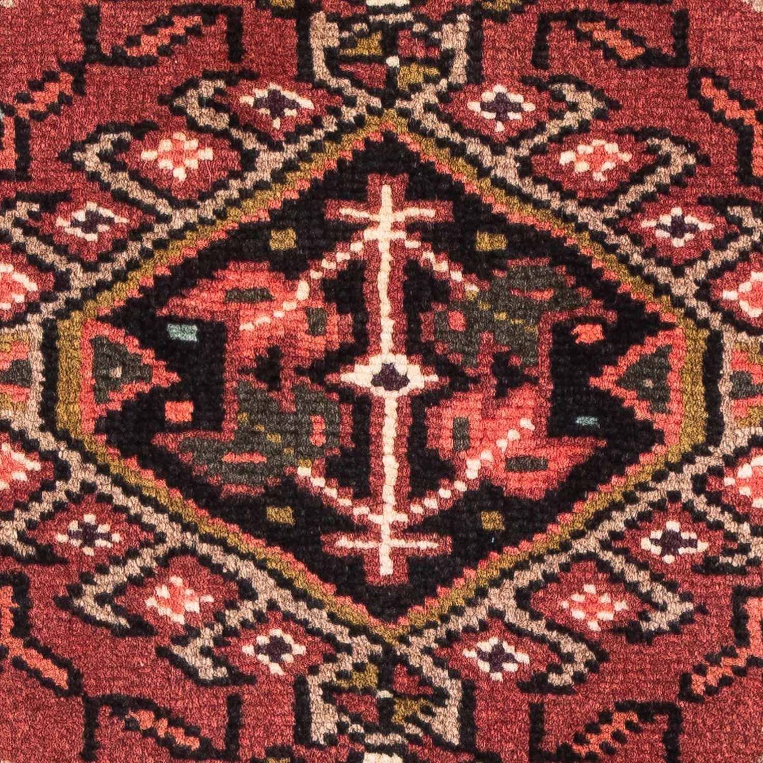 Alfombra persa - Nómada - 110 x 66 cm - marrón