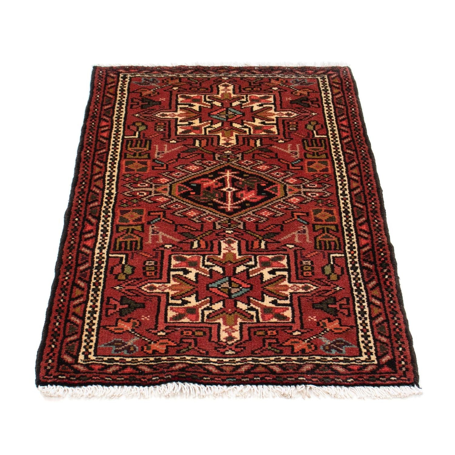Alfombra persa - Nómada - 110 x 66 cm - marrón