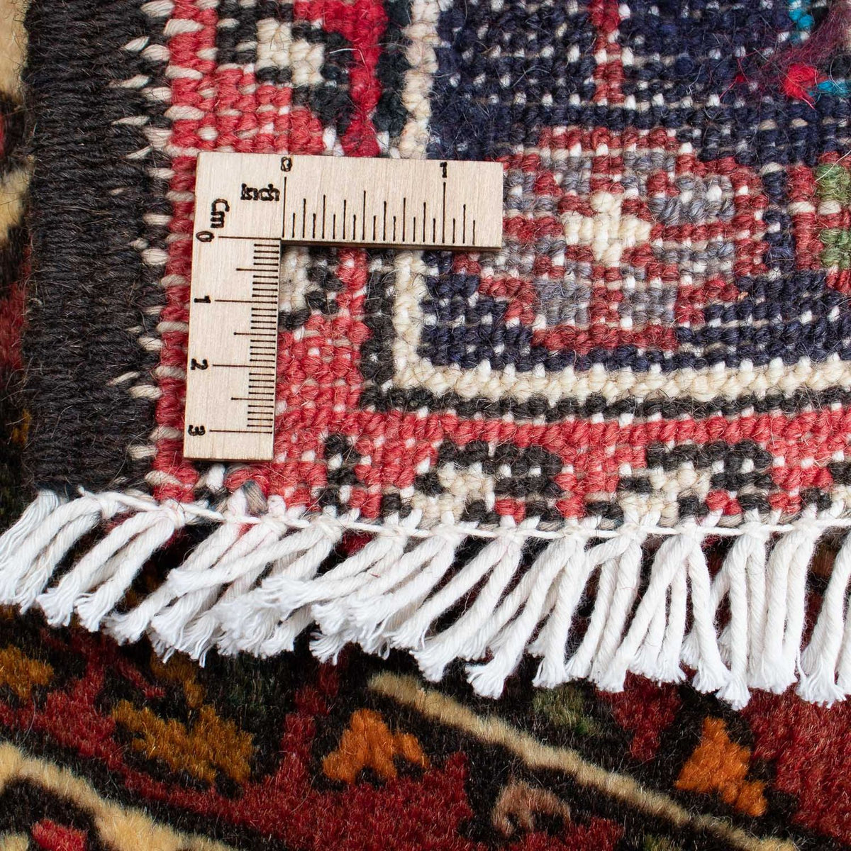 Alfombra persa - Nómada - 100 x 72 cm - marrón