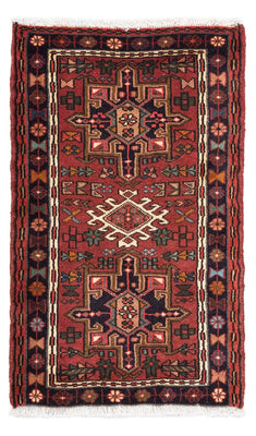 Alfombra persa - Nómada - 108 x 68 cm - marrón