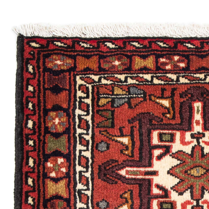 Alfombra persa - Nómada - 100 x 65 cm - marrón