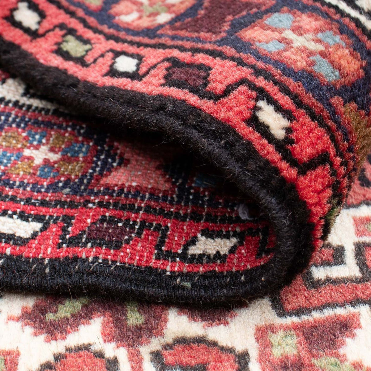 Alfombra persa - Nómada - 106 x 68 cm - marrón