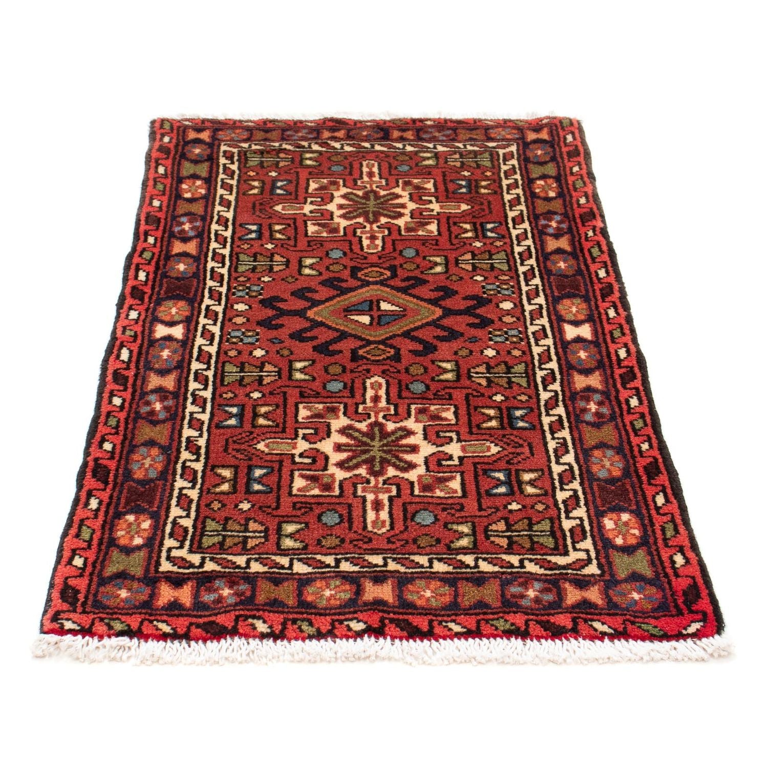 Alfombra persa - Nómada - 106 x 68 cm - marrón