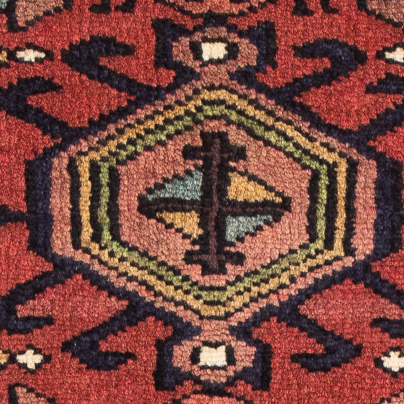 Alfombra persa - Nómada - 105 x 65 cm - rojo oscuro