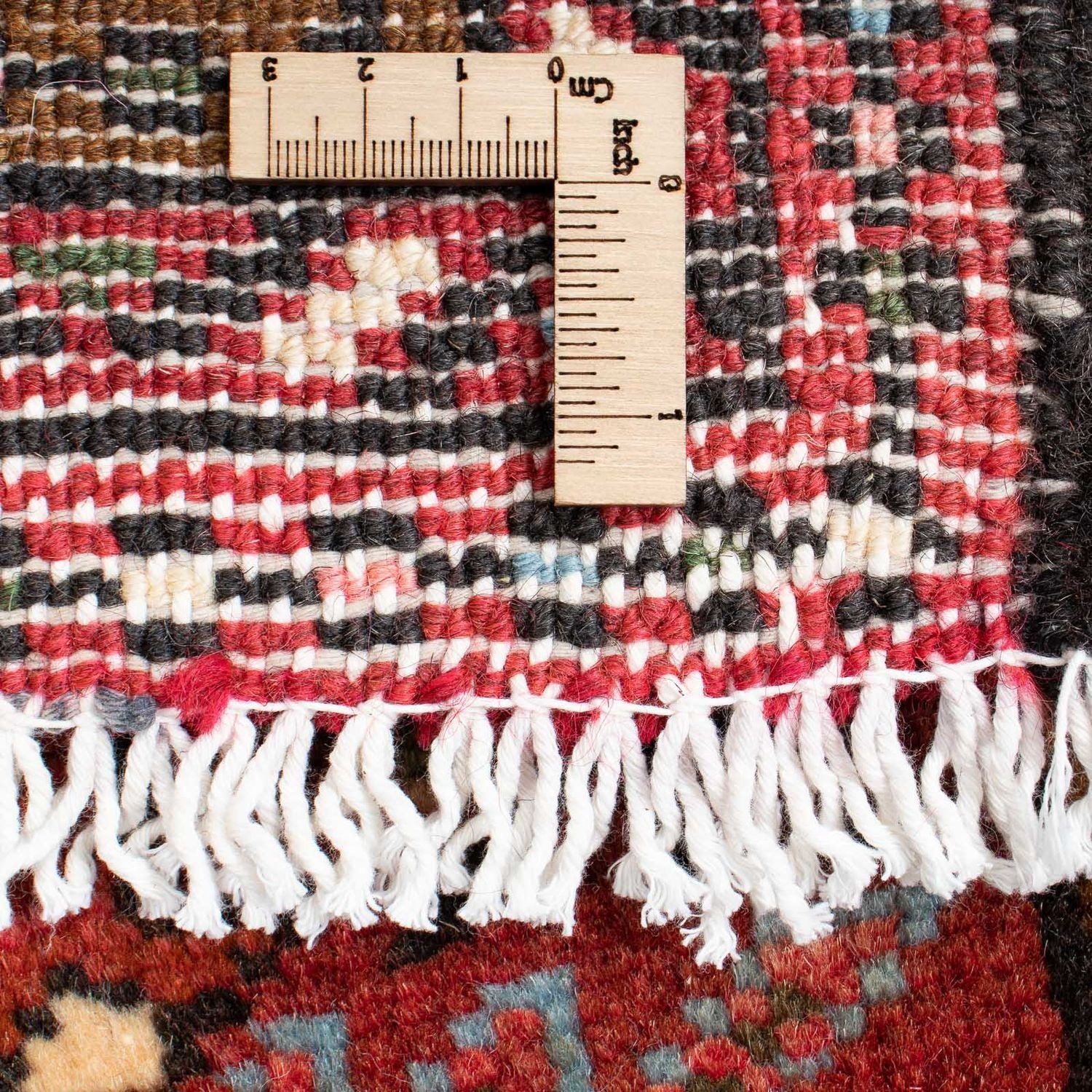 Alfombra persa - Nómada - 108 x 65 cm - rojo oscuro