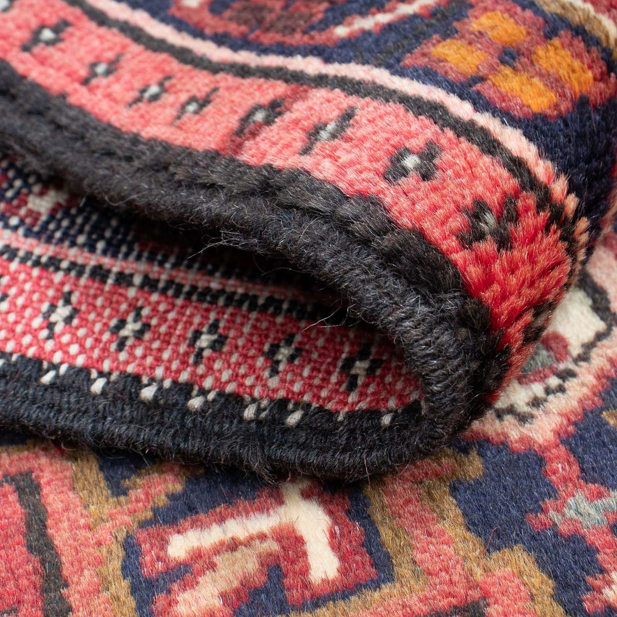 Alfombra persa - Nómada - 95 x 57 cm - óxido