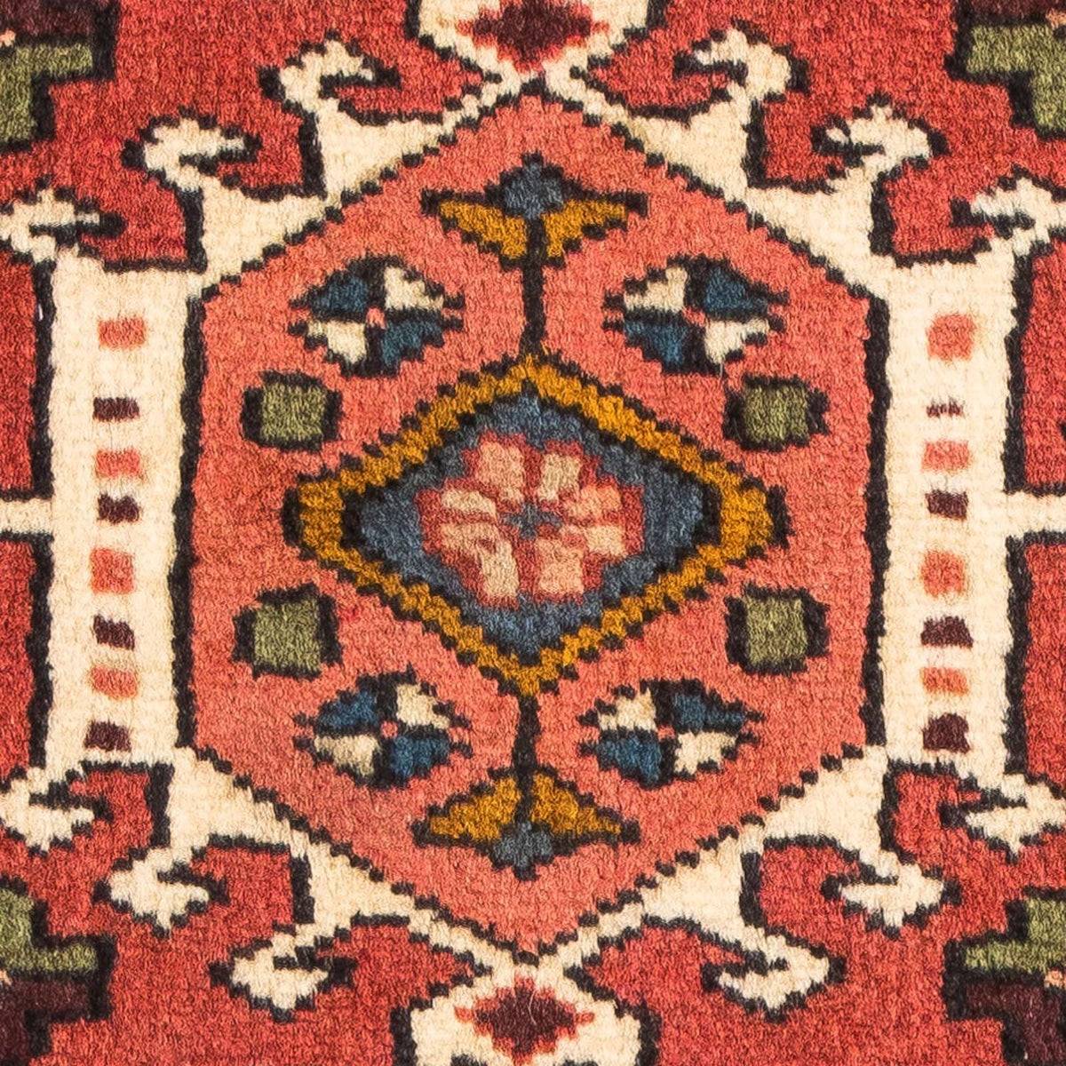 Alfombra persa - Nómada - 100 x 65 cm - óxido