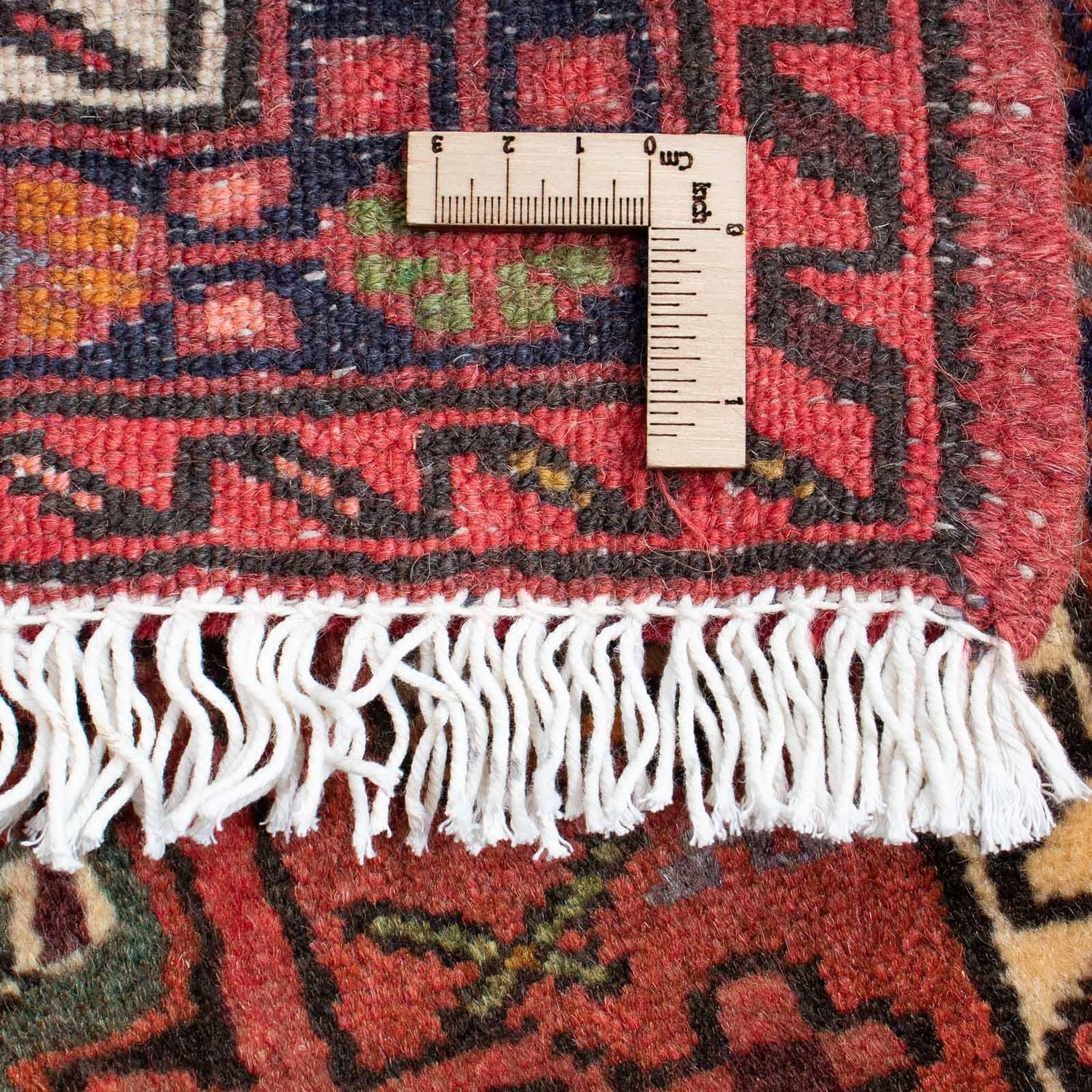 Alfombra persa - Nómada - 115 x 75 cm - rojo oscuro