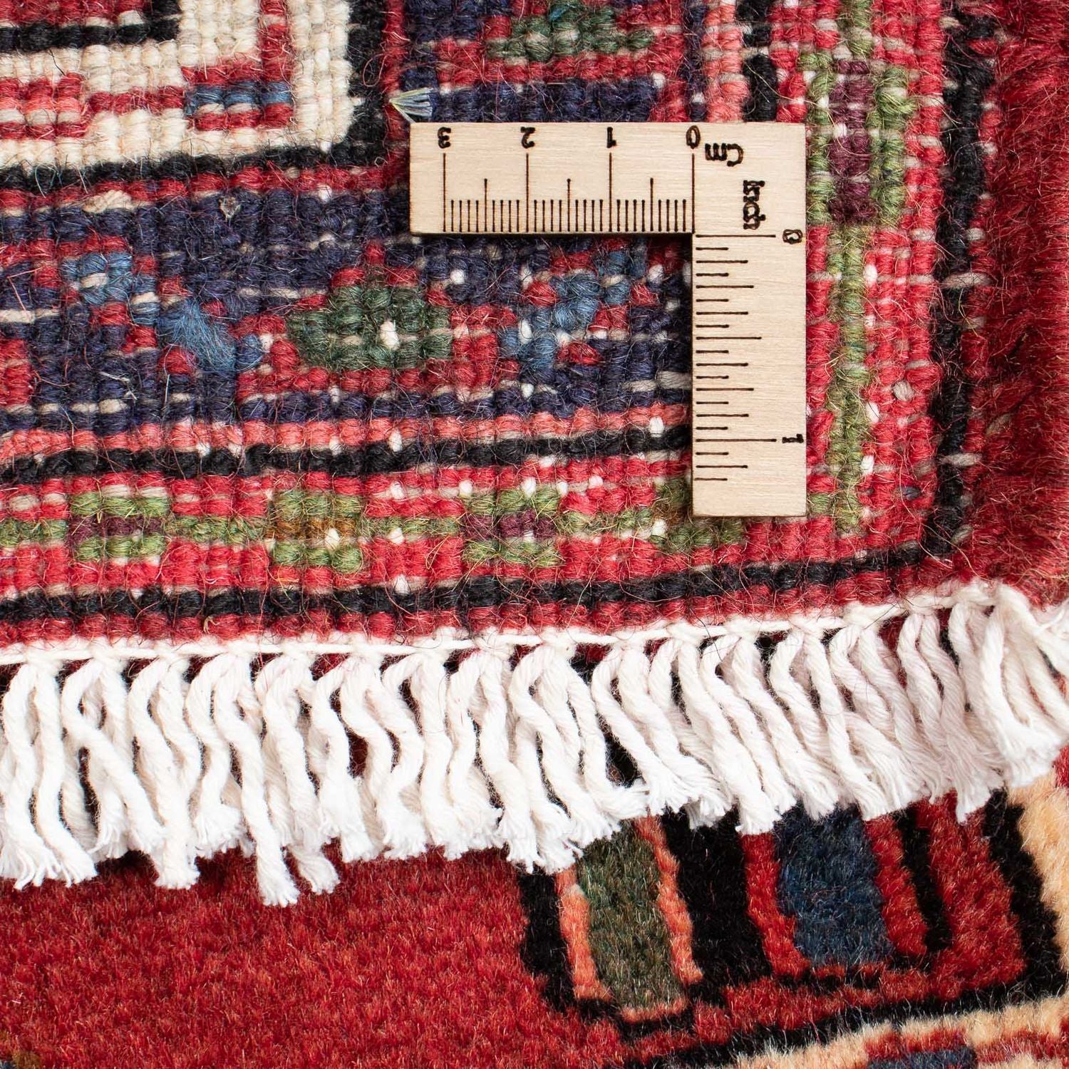 Alfombra persa - Nómada - 98 x 70 cm - rojo oscuro