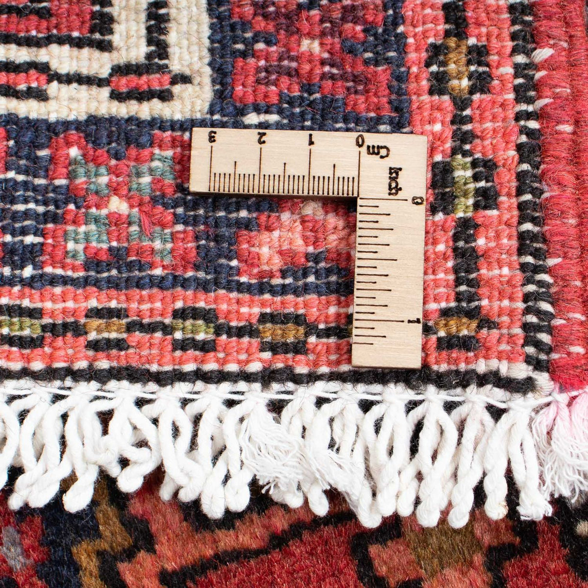 Alfombra persa - Nómada - 116 x 60 cm - rojo oscuro